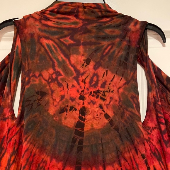 Vintage ANANTARA boho fire vest NWOT festival fairycore Labyrinth Legend - Picture 13 of 16